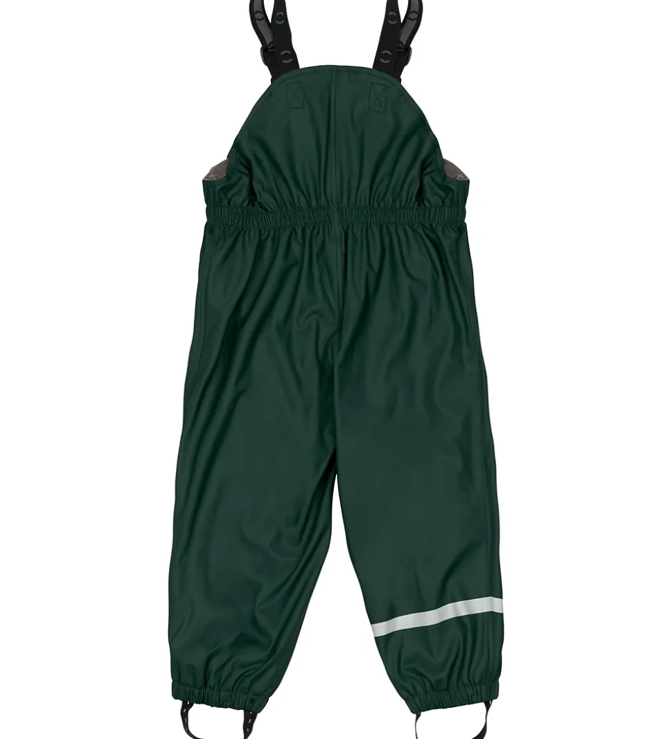 Mikk-Line Regntøj m. Fleece/Seler - PU - Recycled - Darkest Spro