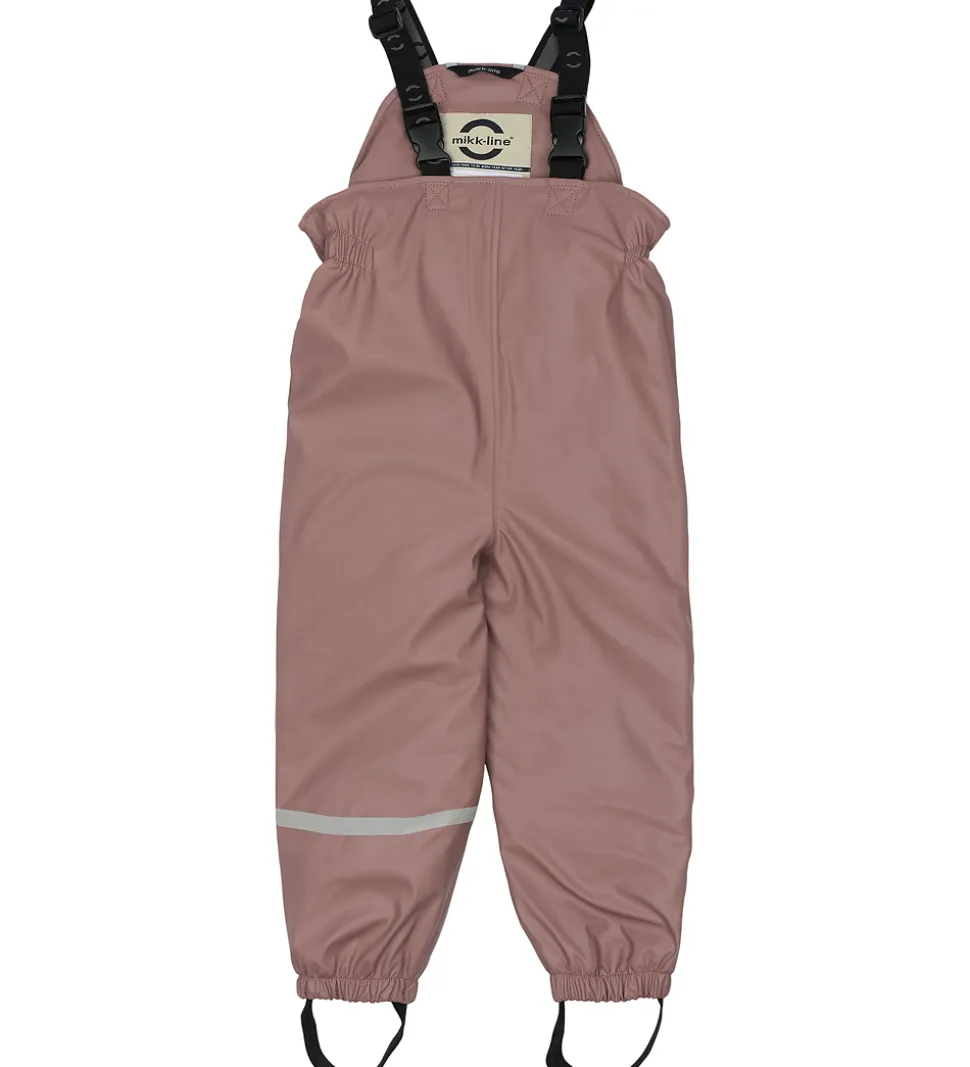 Mikk-Line Regntøj m. Termo/Seler - PU - Twilight Mauve m. Kanin