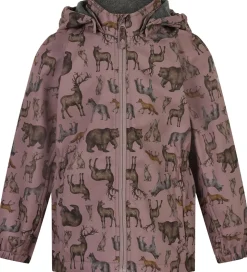 Mikk-Line Softshelljakke m. Fleece - Recycled - Zoo - Twilight M