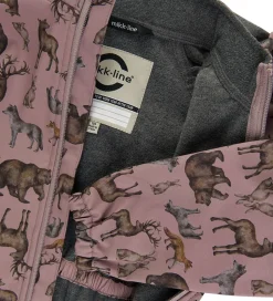 Mikk-Line Softshelljakke m. Fleece - Recycled - Zoo - Twilight M