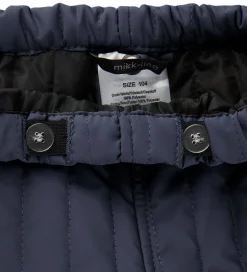 Mikk-Line Termobukser - Duvet - Coated - Blue Nights
