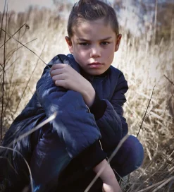 Mikk-Line Termojakke - Duvet - Blue Nights