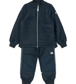 Mikk-Line Termotøj m. Fleece - Duvet - Coated - Blue Nights