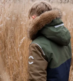 Mikk-Line Vinterjakke - Olive Night/Navy