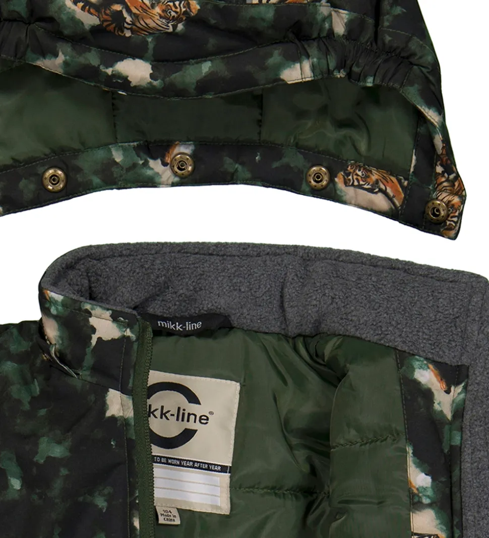 Mikk-Line Vinterjakke - Recycled - Duffel Bag m. Camo/Tiger