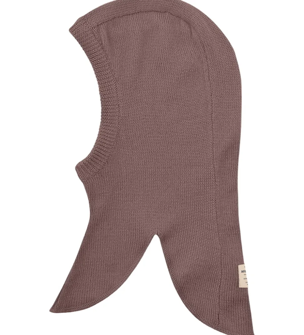 Mini A Ture Elefanthue - Uld - MatKea - 1-lag - Peppercorn Plum