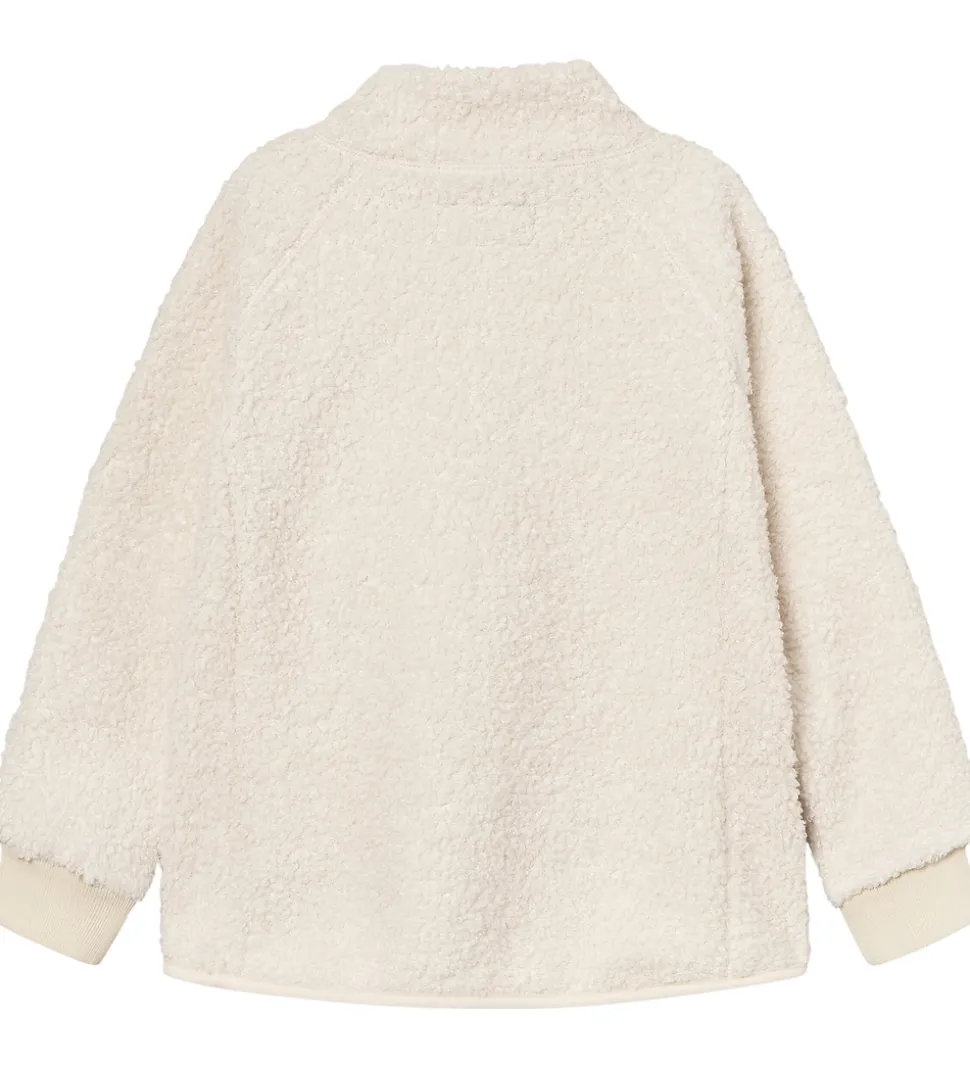 Mini A Ture Fleecejakke - MatCedric - Angora Cream