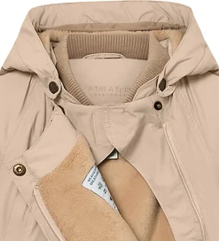 Mini A Ture Flyverdragt - MatWisti Fleece - Savannah Tan