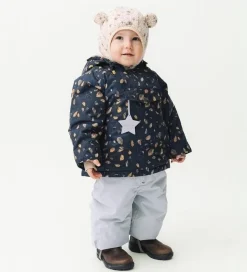 Mini A Ture Vinterjakke - MatWang Fleece - Falling Leaves