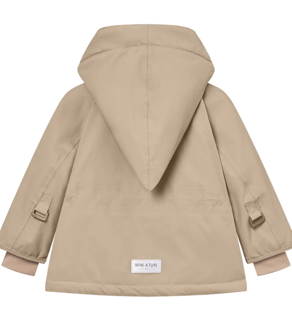Mini A Ture Vinterjakke - Wang Fleece - Savannah Tan