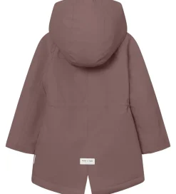 Mini A Ture Vinterjakke - MatVikania Fleece - Peppercorn Plum