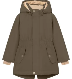 Mini A Ture Vinterjakke - MatVikania Fleece - Tarmac Green