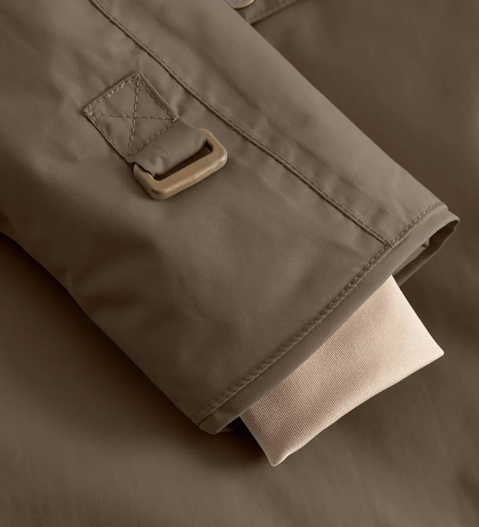 Mini A Ture Vinterjakke - MatWang Fleece - Tarmac green