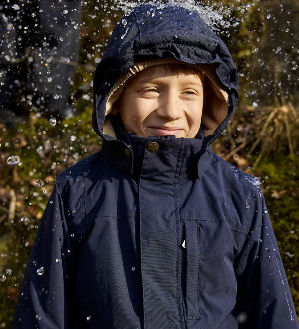 Mini A Ture Vinterjakke - MatKastorio Fleece - Outer Space