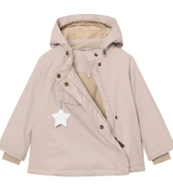 Mini A Ture Vinterjakke - MatWang Fleece - Cloudy Rose