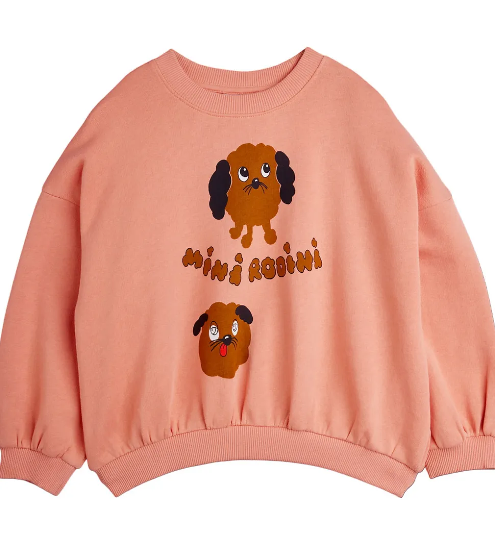 Mini Rodini Sweatshirt - Doggies - Pink
