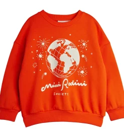Mini Rodini Sweatshirt - Society - Rød