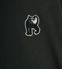 Mini Rodini T-shirt - Panther patch - Sort