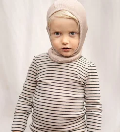 Minimalisma Elefanthue - 1-lags - Rib - Uld - Alephant - Beige