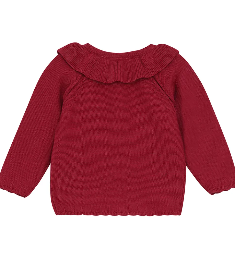 Minymo Cardigan - Strik - Rio Red