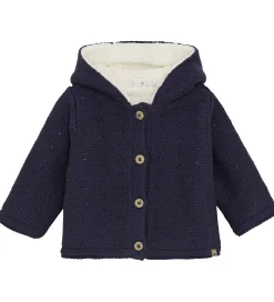Minymo Cardigan m. Teddy - Parisian Night