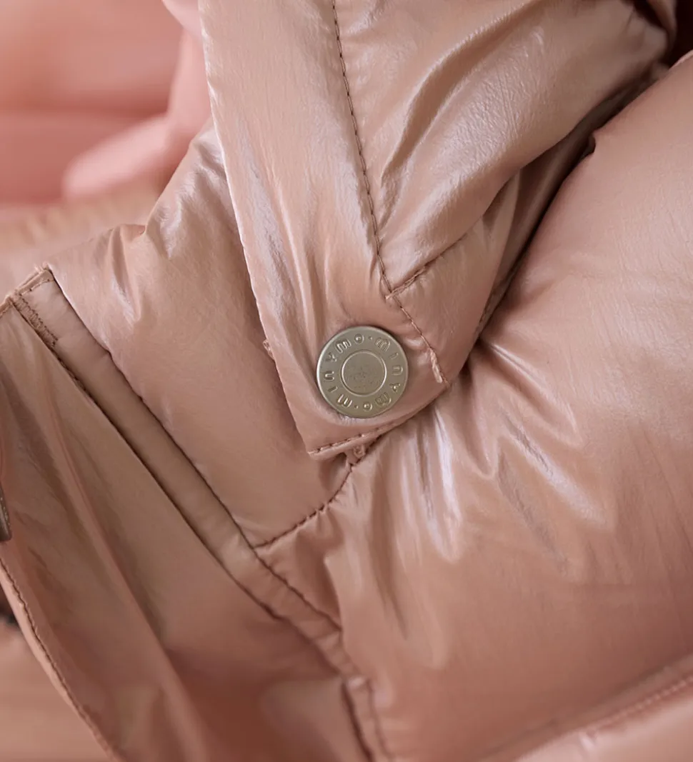 Minymo Dynejakke - Shiny - Misty Rose