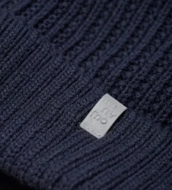 Minymo Hue m. Fleece - Uld/Akryl - Parisian Night m. Kvast