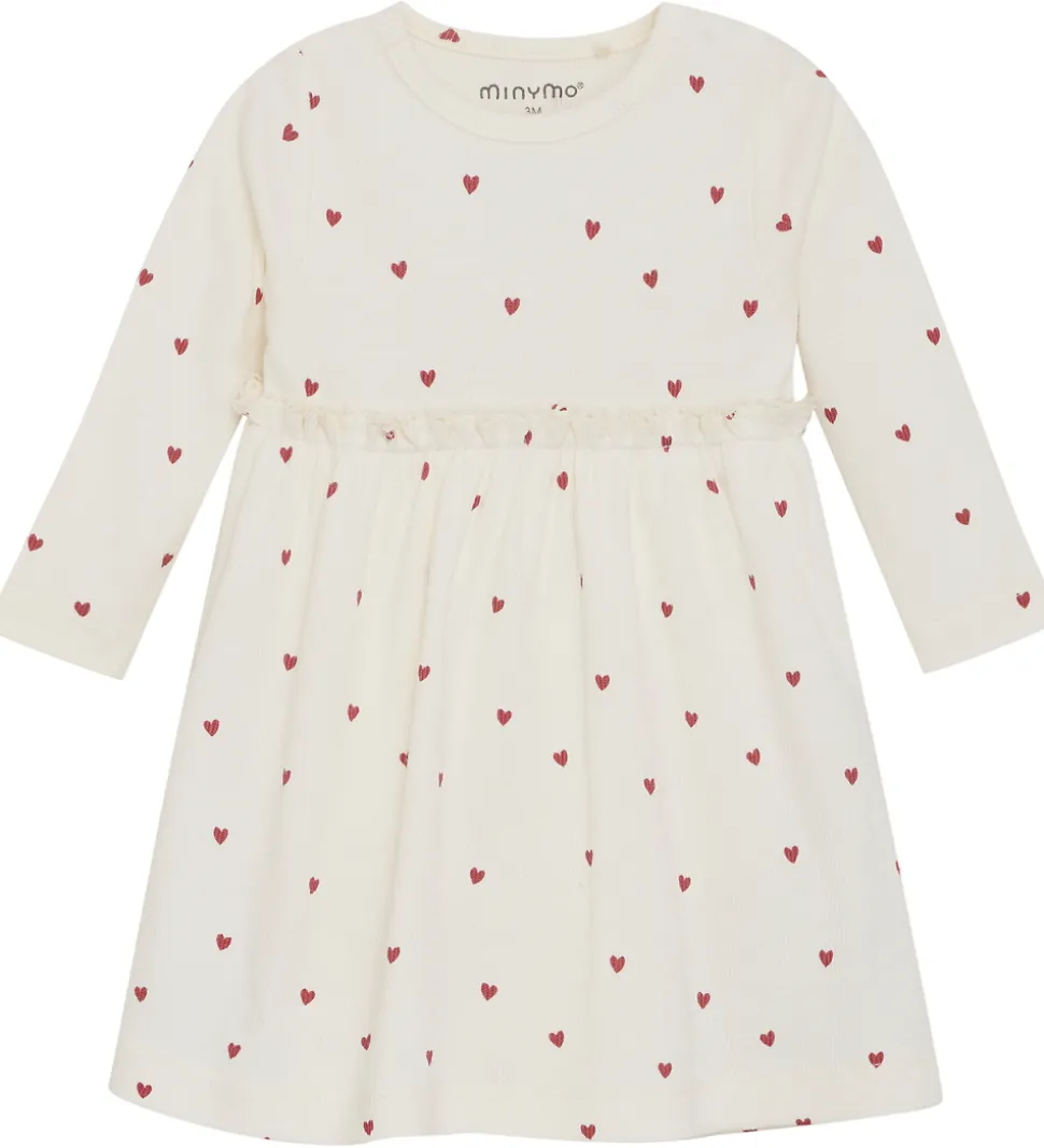 Minymo Kjolebody - Rib - Eggnog