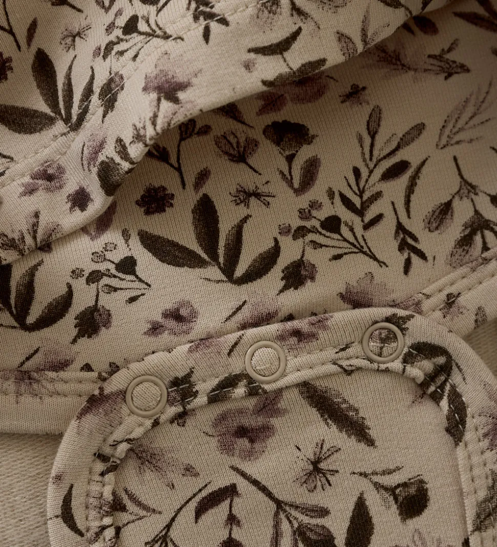 Minymo Kjolebody l/æ - AOP - Smoke Gray