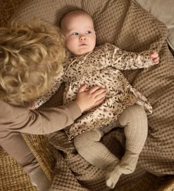 Minymo Kjolebody l/æ - AOP - Smoke Gray