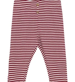 Minymo Leggings - Rib - Rio Red