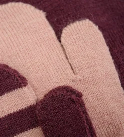 Minymo Luffer - 3-pak - Uld - Strik - Catawba Grape