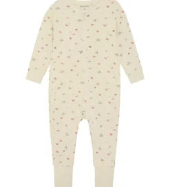 Minymo Natdragt - Viskose - Strawberry Ice m. Jordbær