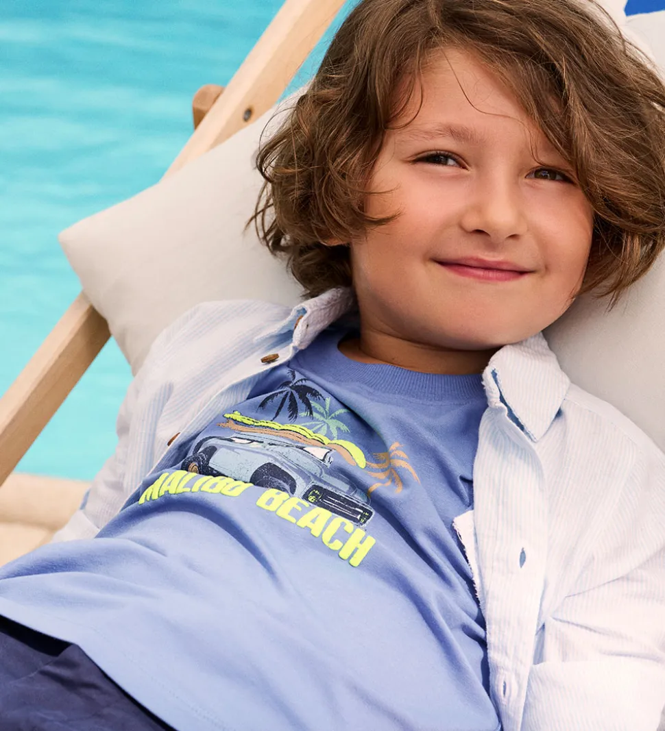 Minymo Skjorte - Y/D - Skyway