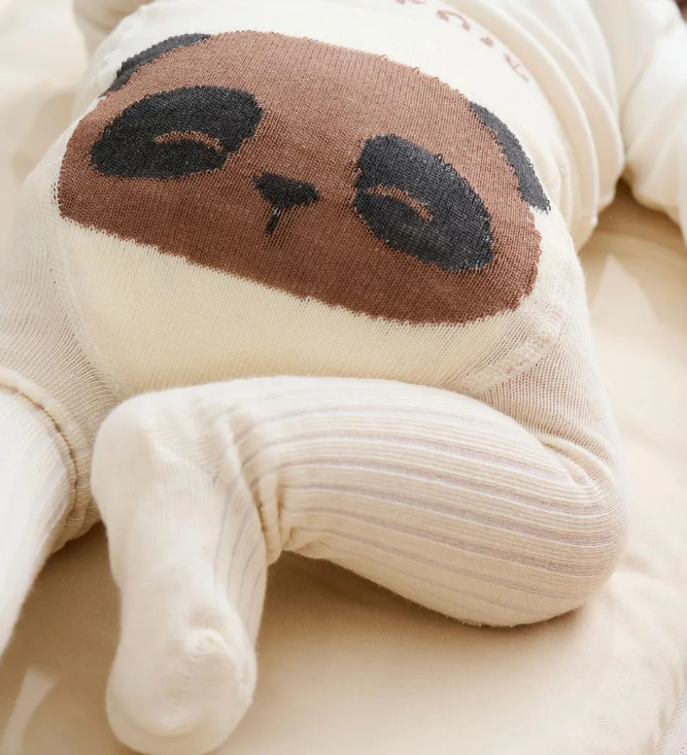 Minymo Strømpebukser - Offwhite