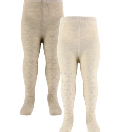 Minymo Strømpebukser - 2-pak - Viskose/Uld - Sheer Bliss