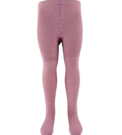 Minymo Strømpebukser - 2-Pak - Orchid Haze m. Mønster