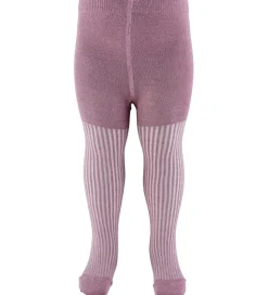 Minymo Strømpebukser - 2-pak - Dusky Orchid m. Glimmer