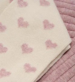 Minymo Strømpebukser - 2-pak - Light Rose