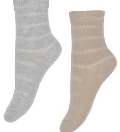 Minymo Strømper - 5-pak - Blue Nights m. Striber