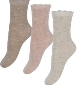 Minymo Strømper - 3-pak - Burnished Lilac