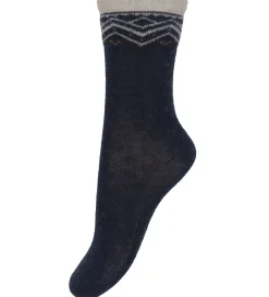 Minymo Strømper - 2-pak - Dark Navy