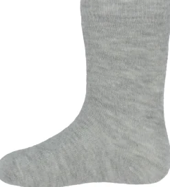 Minymo Strømper - 2-pak - Light Grey Melange