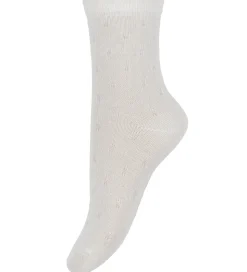 Minymo Strømper - 5-pak - Wild Rose/Lilla/Hvid m. Prikker