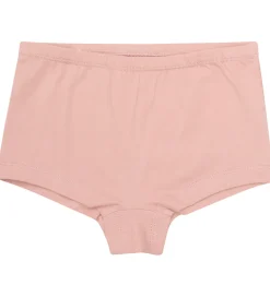 Minymo Undertøj - 2-pak - Sandshell/Rosa m. Blomster