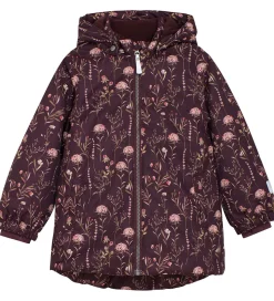 Minymo Vinterjakke - AOP - Catawba Grape