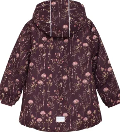 Minymo Vinterjakke - AOP - Catawba Grape