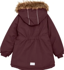 Minymo Vinterjakke - Catawba Grape m. Flæser