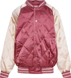 Molo Bomberjakke - Haru - Dark Rose/Creme m. Broderi