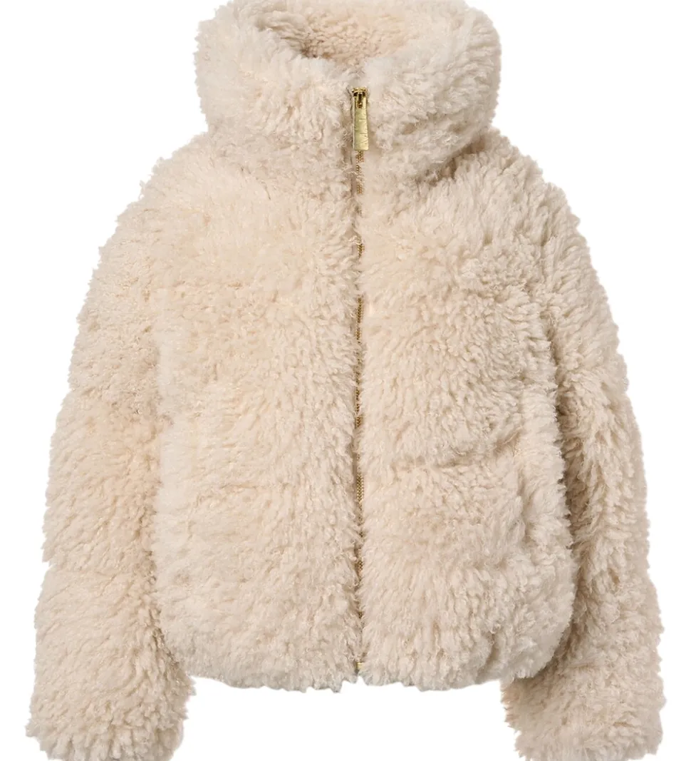 Molo Dynejakke - Imiteret Pels - Havi - Vanilla